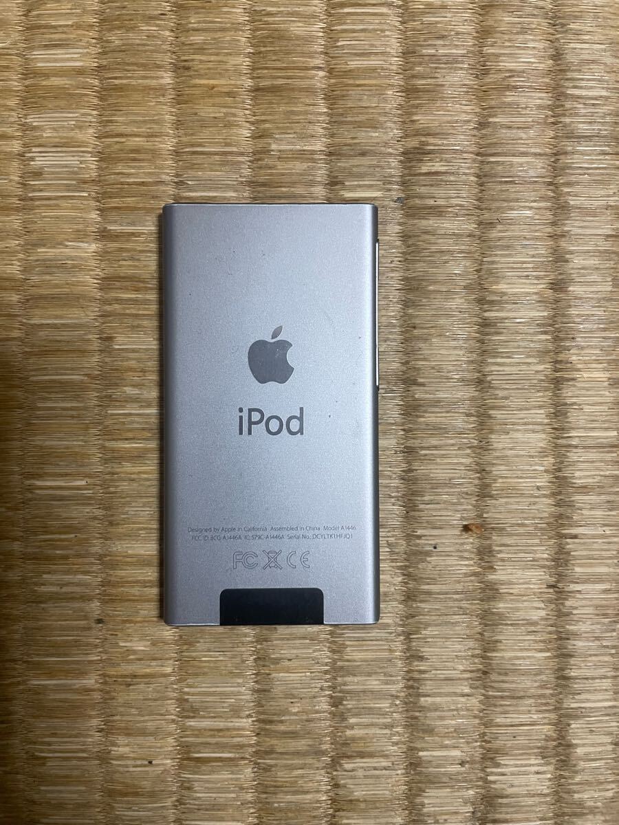 iPod nano 第7世代 16GB グレー 新品未使用リモコン付Earpods付屬