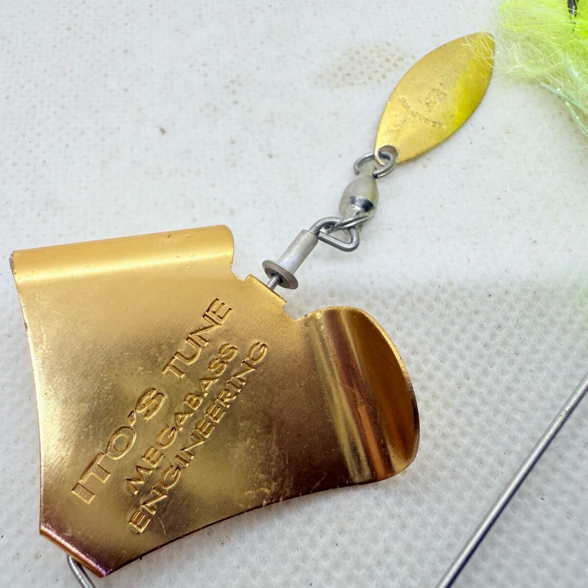 送料140円『メガバス V-4 ヘアーバズ 実測12g』3点落札送料無料■MEGABASS V4 HAIR-BUZZ バズベイト ⑥215_画像7