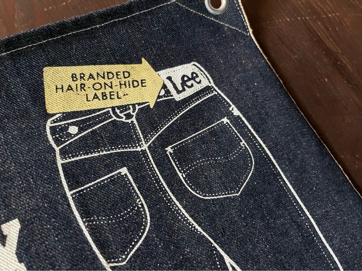 ヴィンテージ　Lee デニム　広告　リーUSA 40s50s60s雑貨アメリカUSA古著　アンティーク小物シルクスクリーン　非売品　看板