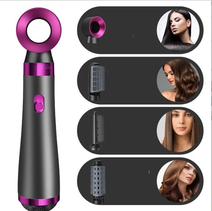 新入荷ドライヤー 5in1多機能 大風量 速干 ヘアドライヤー 1200W おすすめ 冷熱風 ヘアケア 3段階調(diào)節(jié) マイナスイオン 過熱保護