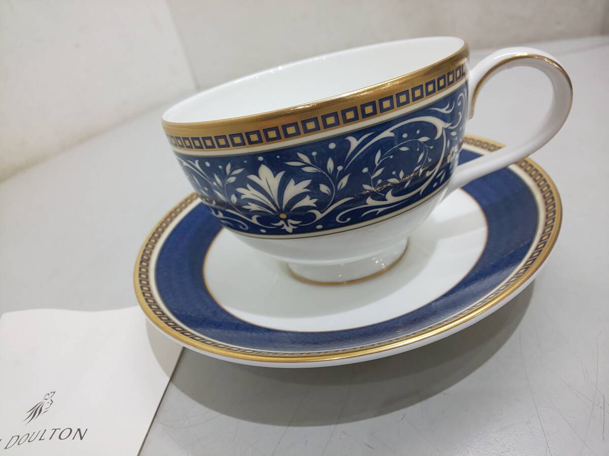 68286★美品 ROYAL DOULTON　ロイヤルドルトン　ARCHIVES　CHALLINOR　チャリノー　コーヒーカップ　カップ＆ソーサー