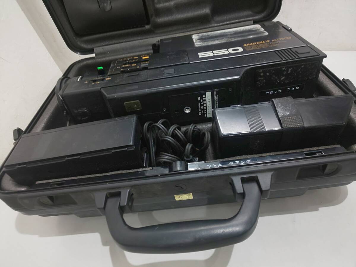 68462★中古 日立 HITACHI MASTACS MOVIE 550 カラービデオカメラ VM-550_画像6