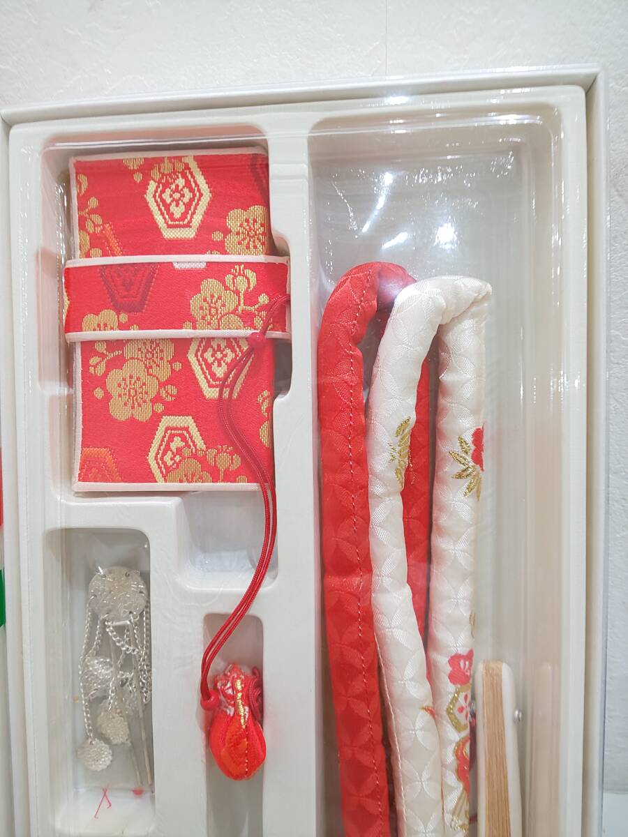 67721★七五三 西陣 おくむら かわいい王女さま 晴着用 いろいろ 女児 和装小物セッ_画像2