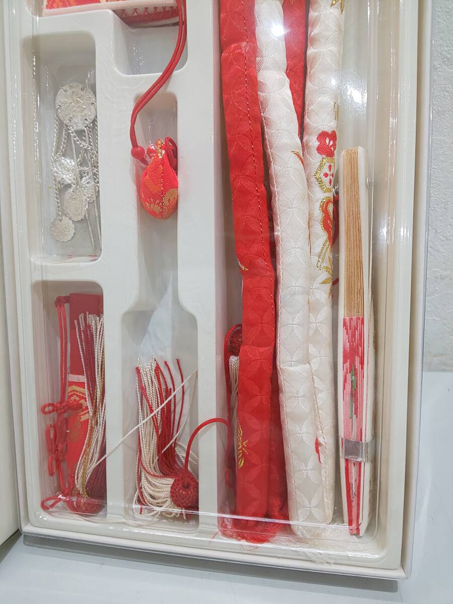 67721★七五三 西陣 おくむら かわいい王女さま 晴着用 いろいろ 女児 和装小物セッ_画像3