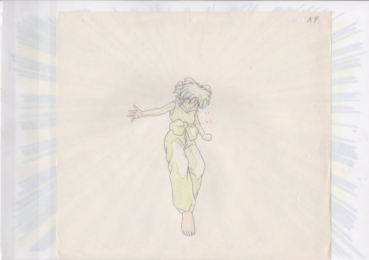 らんま　セル畫　4　　　?　原畫　動畫　レイアウト　イラスト　設(shè)定資料　アンティーク