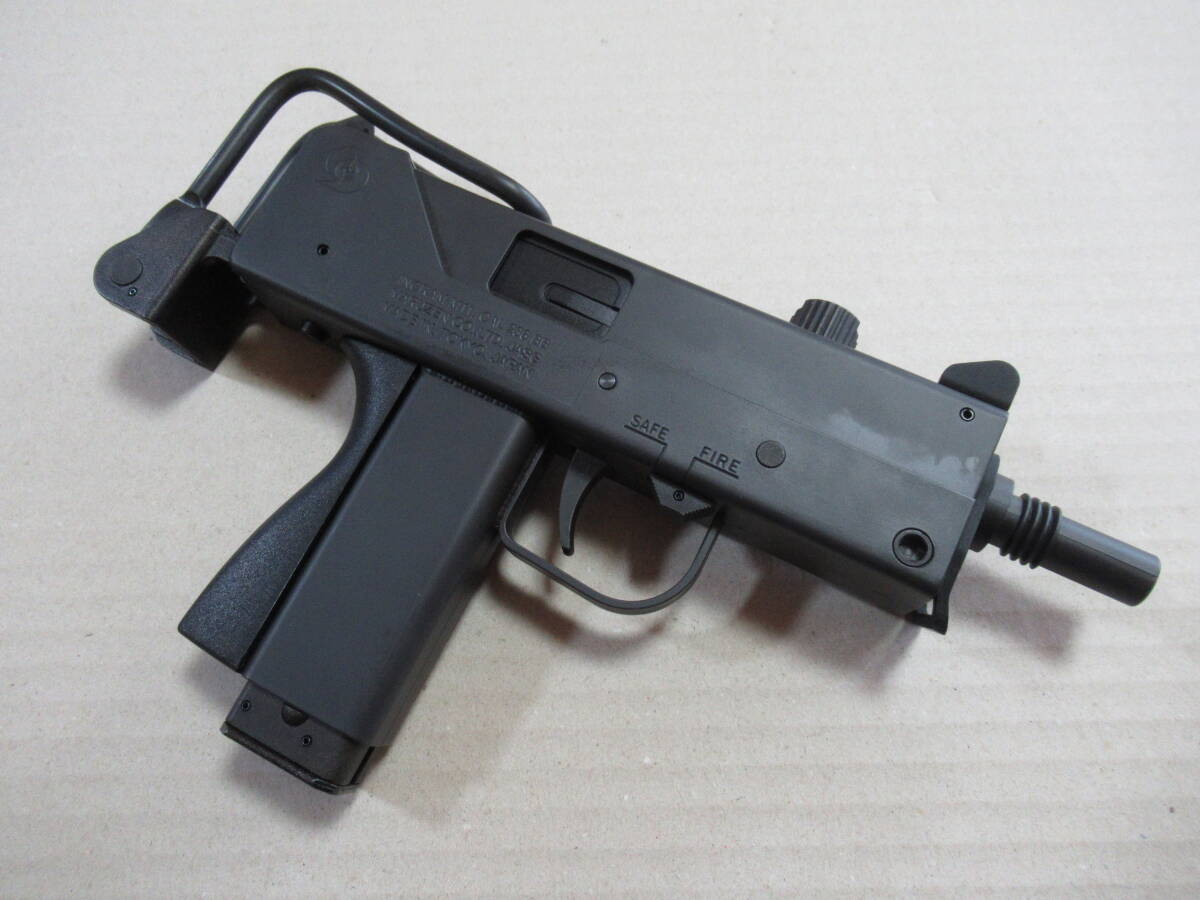 マルゼン ガスブローバックSMG NEW INGLAM M11 ニューイングラムM11 中古品 セミ?フル切替 元箱 取説付き ガス漏れなし 初速75～78m/s 