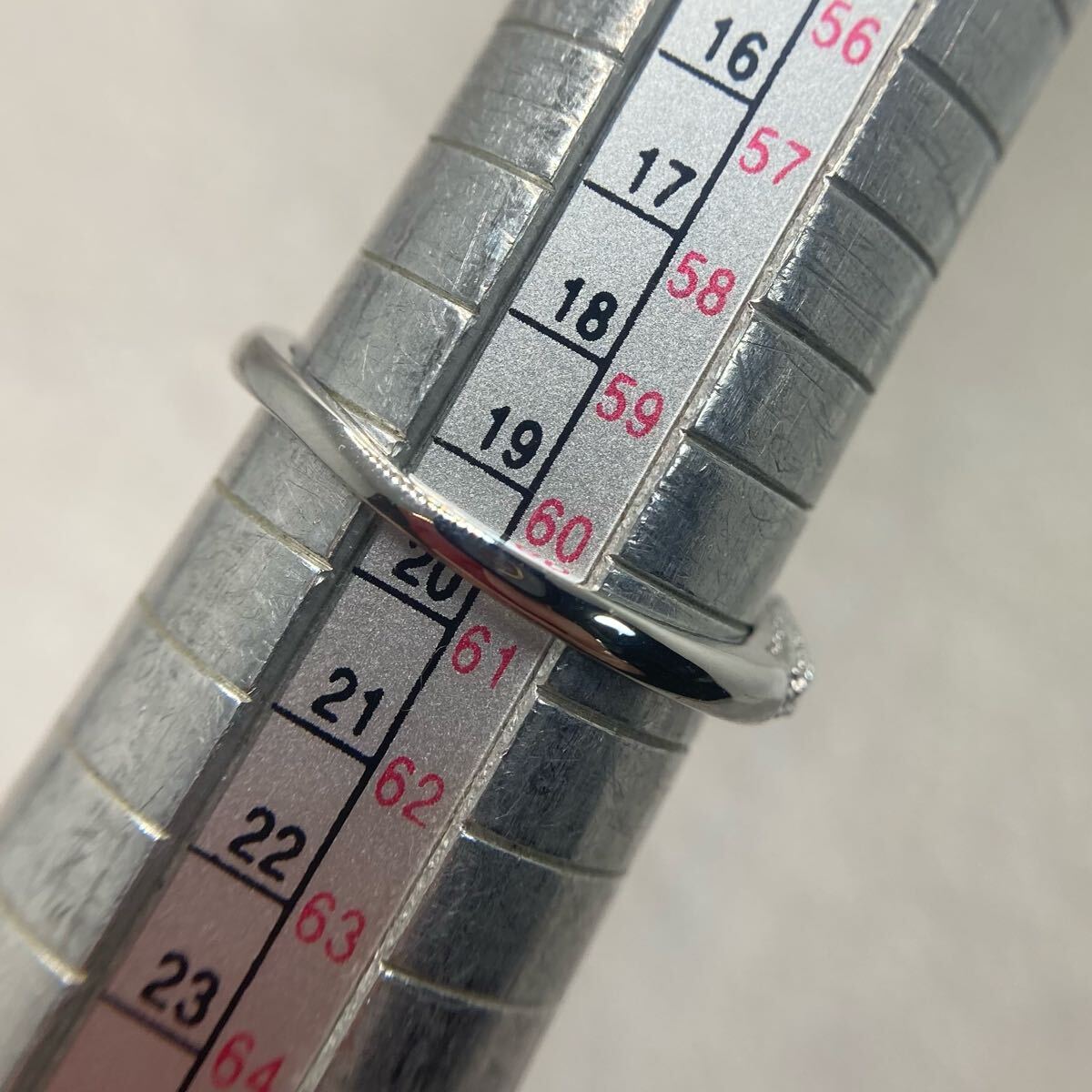 19号20号★ホワイトトパーズのお花デザインリング★レディース指輪シルバーアクセサリーキュービックジルコニア新品宝石Y-RSHOP卸売ring_画像5