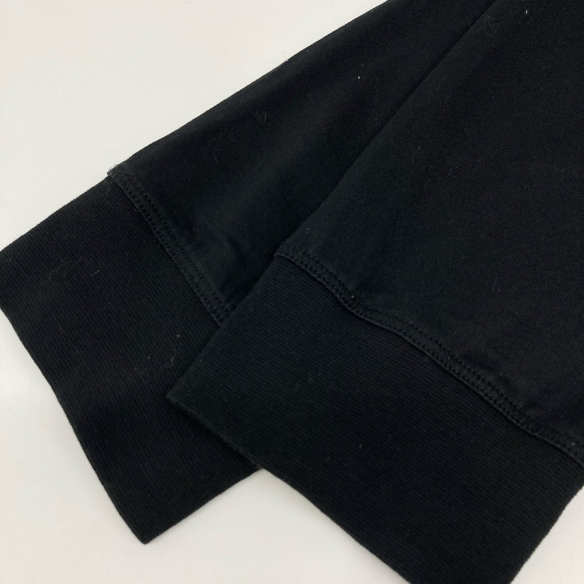 MONCLER モンクレール 20年制 MAGLIA T-SHIRT M/LUNGA ブラック L トップス コットン メンズ 中古