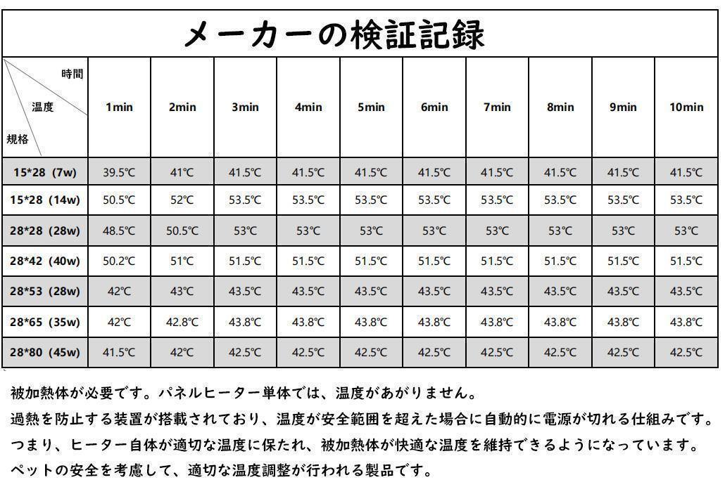 14w パネルヒーター 爬蟲類両生類飼育用ヒーターB0371