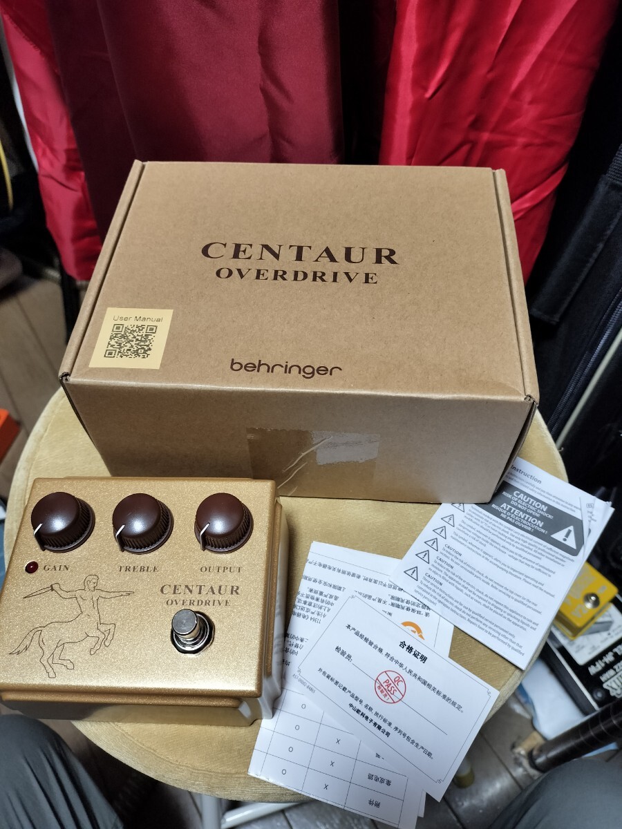 Behringer Centaur ベリンガー 未使用 値下げ不可 Behringer Centaur ベリンガーケンタウロス 未使用 値下げ不可