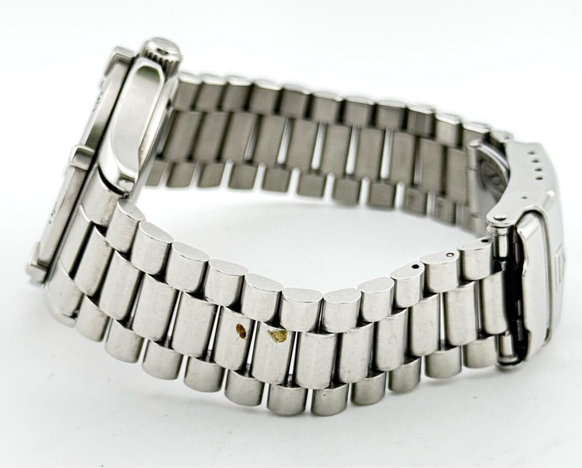 【タグホイヤー　１円～】　「TAGHEUER」 　WE1211-R プロフェッショナル200m シルバー　腕時計 クォーツ　B222W89