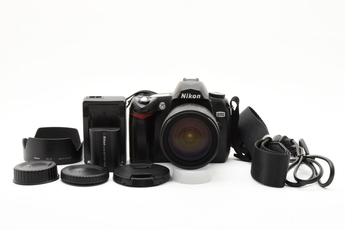 ニコン Nikon D70 + AF-S NIKKOR 18-70mm 1:3.5-4.5G ED DX レンズキット KYA00136JNO28 ニコン