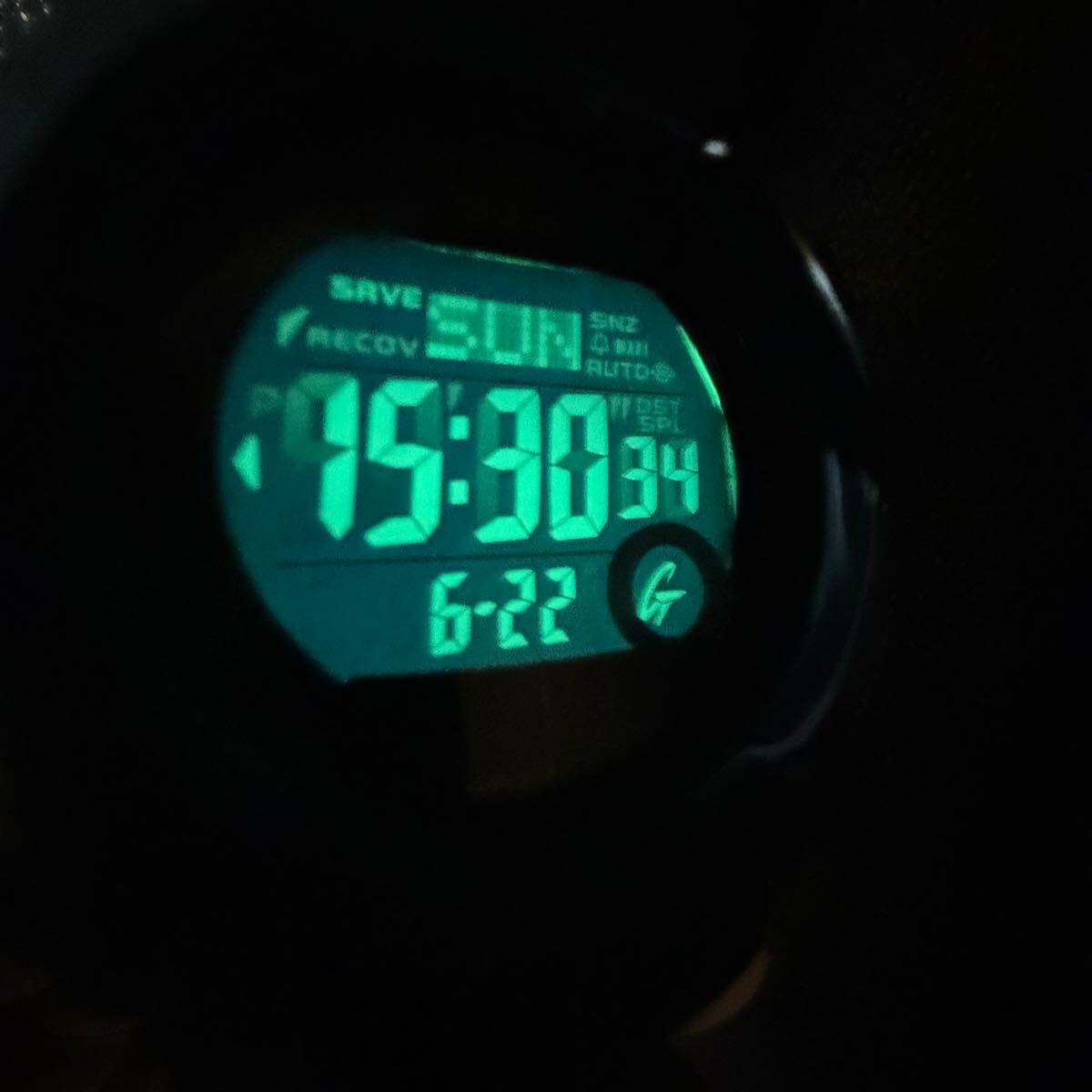 【1円スタート】CASIO G-SHOCK GW-700BDJ 電波ソーラー ブラックフォース 可動品 