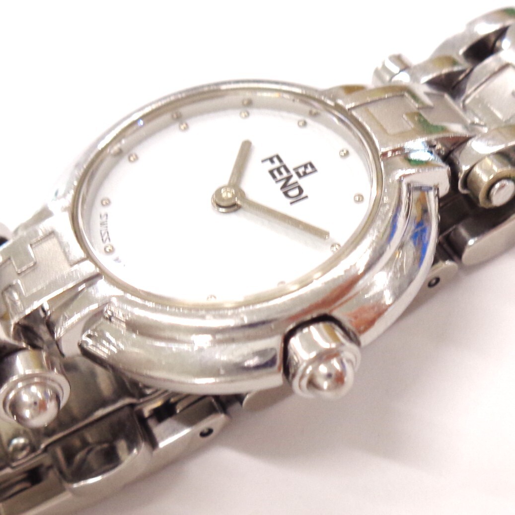 apg044☆100円スタート?動品【FENDI/フェンディ】レディース クォーツ 腕時計 750L ■53C53