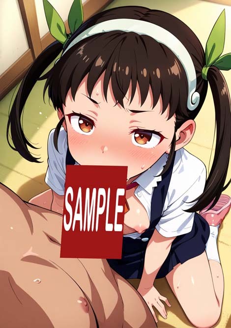 「ブロマイド10枚」 八九寺真宵 化物語 アニメ ポスター 同人 L判 イラスト A4 Z001