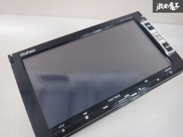 【動(dòng)作OK 保証付】 ホンダ純正 Gathers ギャザス メモリーナビ VXM-128VSXi 08A40-8P0-410 NVA-MS9611 地図データ2014年版 カーナビ 棚