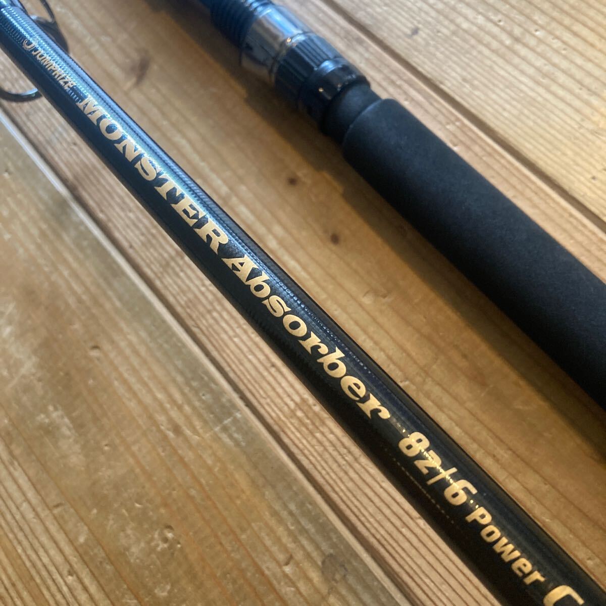 ジャンプライズ モンスターアブソーバー 82-6 PE5〜8号 lure 60〜160g dragmax15キロ ヒラマサ マグロ キャスティング GT _画像2