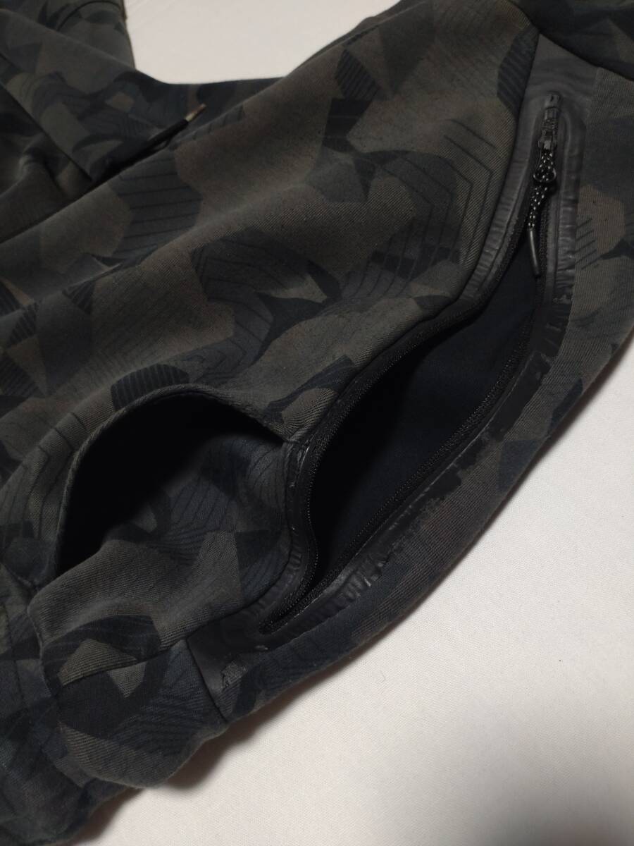 NIKE ナイキ テックフリース ロングパンツ size L ブラック グレー 迷彩 狀態(tài)良い 823500