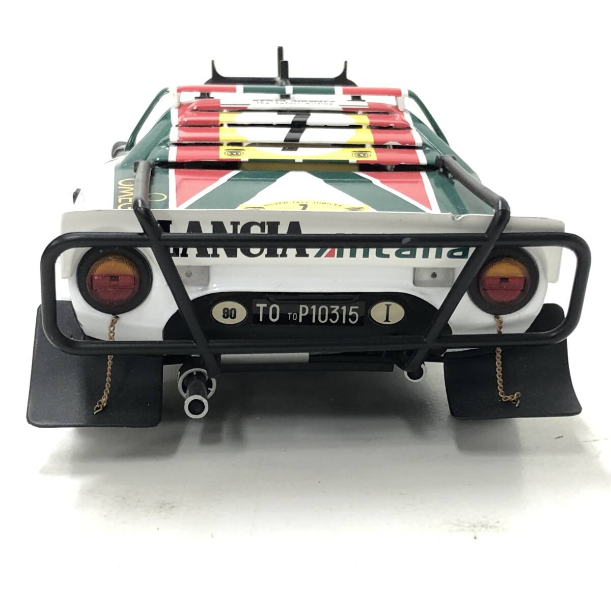 02w15320【１円～】ジャンク　KYOSHO　京商 1/18 ランチア ストラトス ミニカー　箱なし　※未検品【ジャンク品】