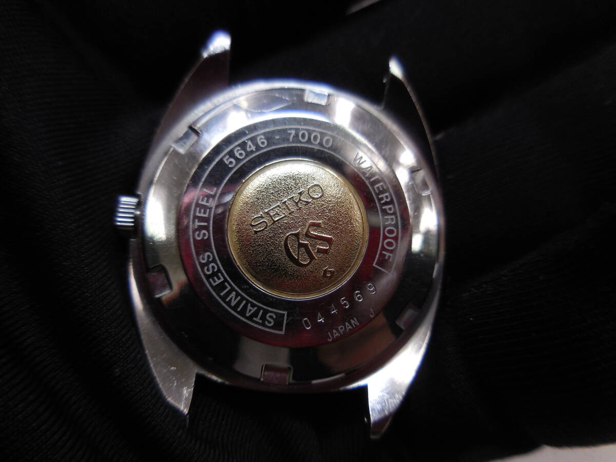 [ кейс только ]SEIKO Seiko Grand Seiko высокий свекла 5646-7000 самозаводящиеся часы мужской не OH б/у 