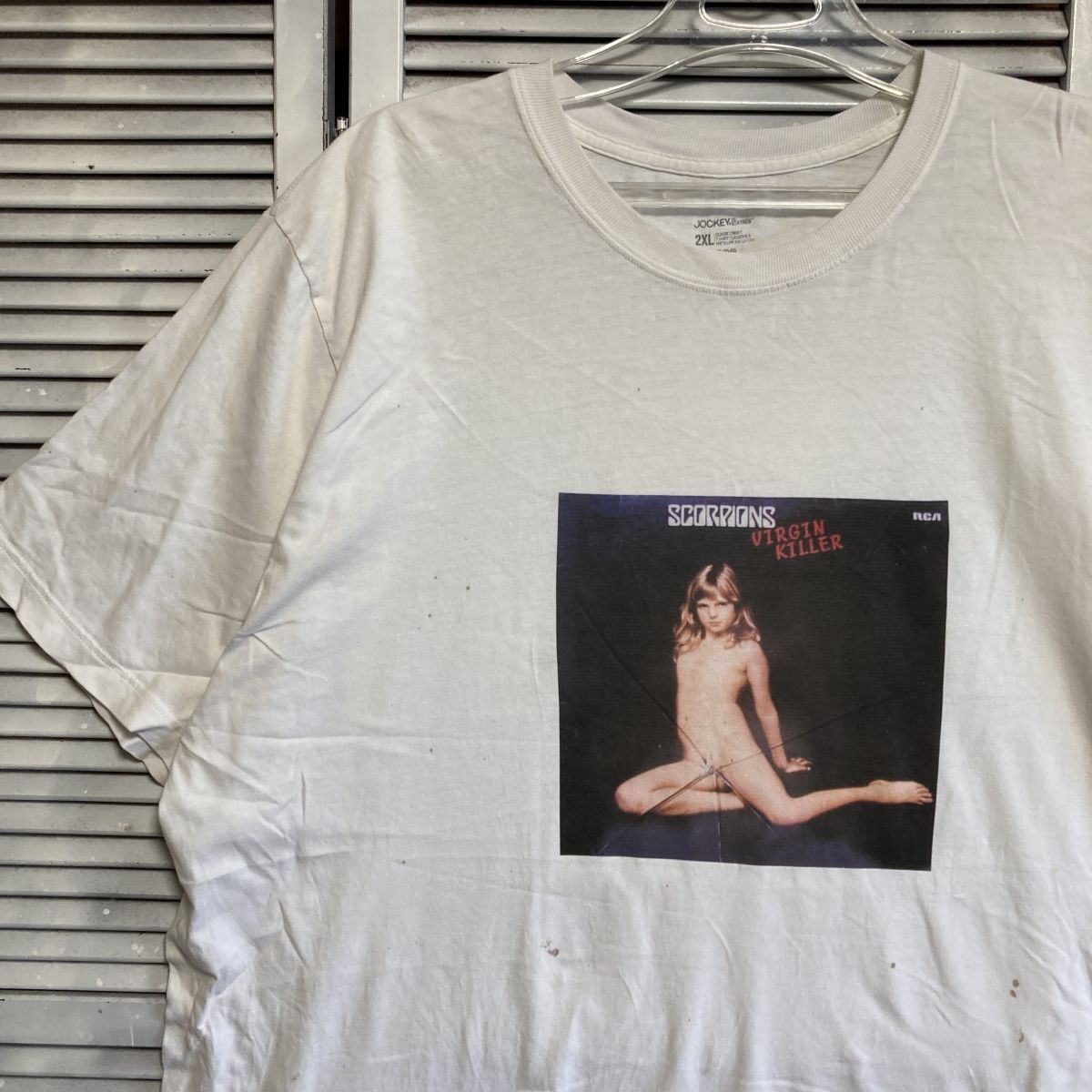 BFCI 1スタ 白 バンド Tシャツ スコーピオンズ Scorpions ロック ミュージック 90s 00s ビンテージ アメリカ 古著 ベール 卸 仕入れ kg