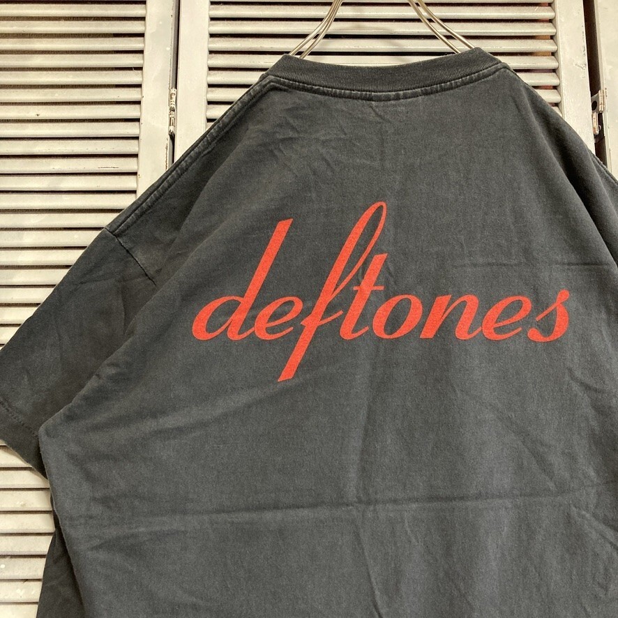 BEMQ 1スタ 黒 バンド Tシャツ デフトーンズ deftones アーティスト 90s 00s ビンテージ アメリカ 古著 ベール 卸 仕入れ kg