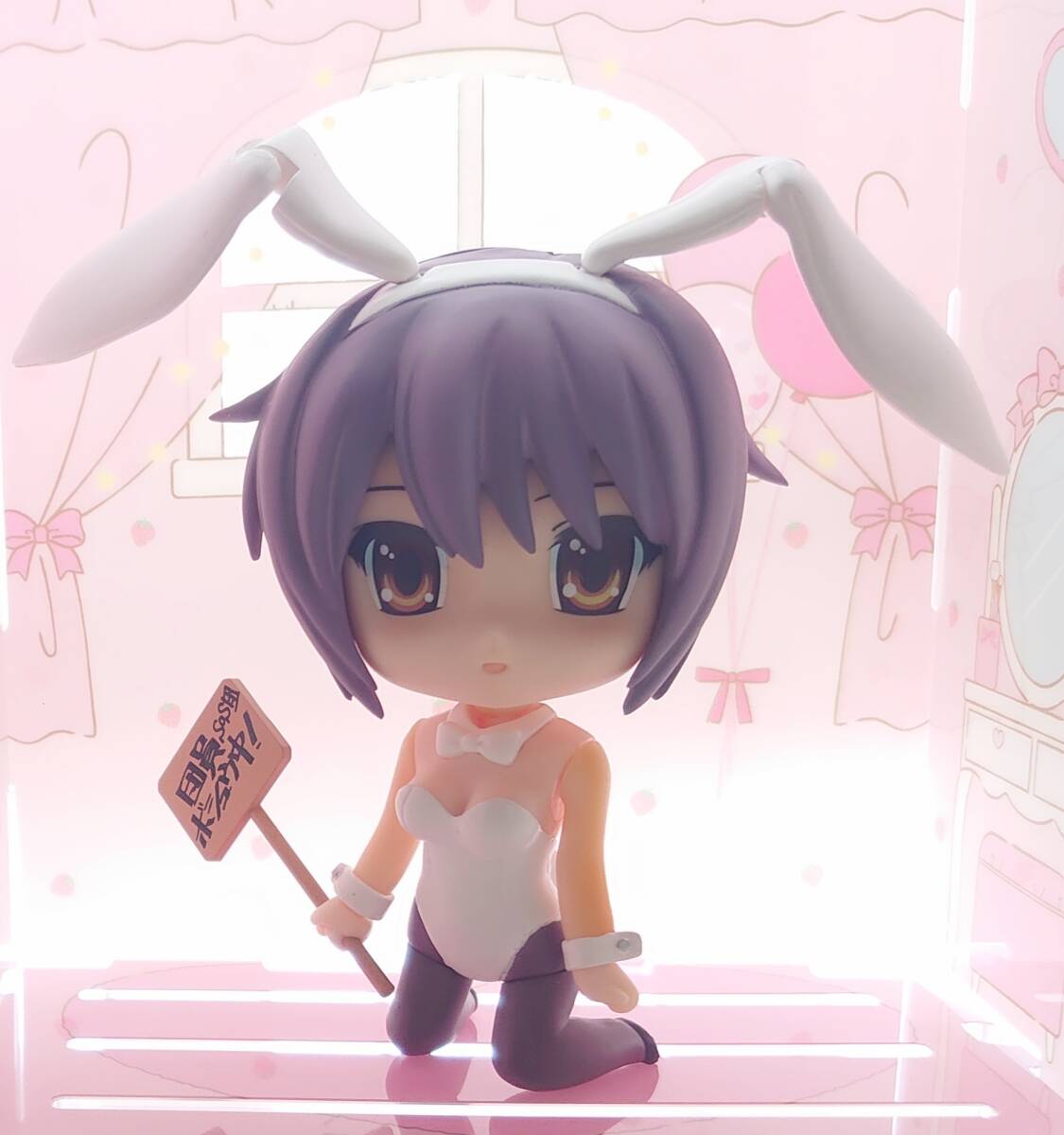 【難あり】ねんどろいど 涼宮ハルヒの憂鬱 バニーガールセット 長門有希 のみ (ボディ パーツ バニーガール うさみみ)中古_画像1