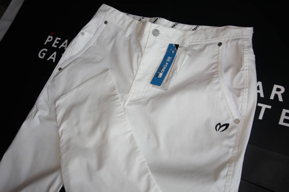 ★正規(guī)品★パーリーゲイツ PEARLY GATES マスターバニーエディション★EXストレッチ 薄手DRYパンツ★撥水性★強(qiáng)ストレッチ★ホワイト★6 LL