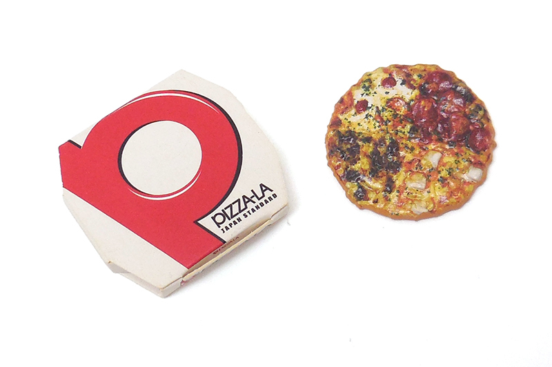 0BANDAI/ Bandai PIZZA-LA миниатюра коллекция 35th Anniversary хорошо .. заднее крыло & обычный упаковка Capsule игрушка 