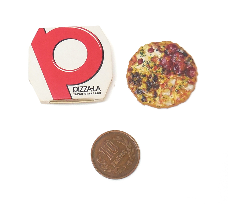 0BANDAI/ Bandai PIZZA-LA миниатюра коллекция 35th Anniversary хорошо .. заднее крыло & обычный упаковка Capsule игрушка 
