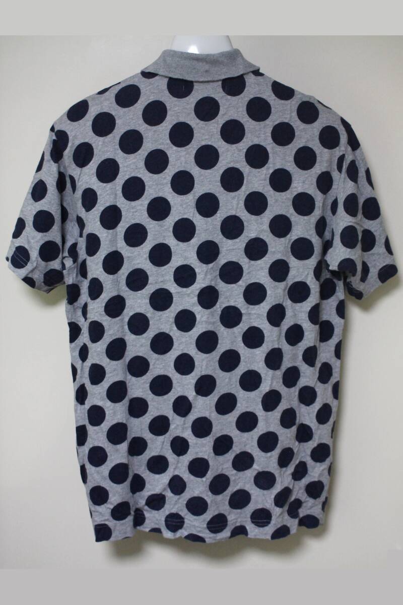 L(XL)サイズ コムデギャルソンエイチアンドエム ポルカドットポロシャツ 水玉模様 2008年原宿店オープン記念コラボ COMME des GARCONS H&M
