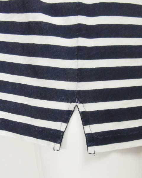 ジェイクルー J.CREW 紺 白 ボーダー カットソー S