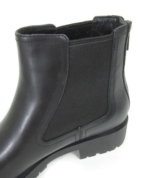 コールハーン COLE HAAN 黒 サイドゴア ブーツ 5.5