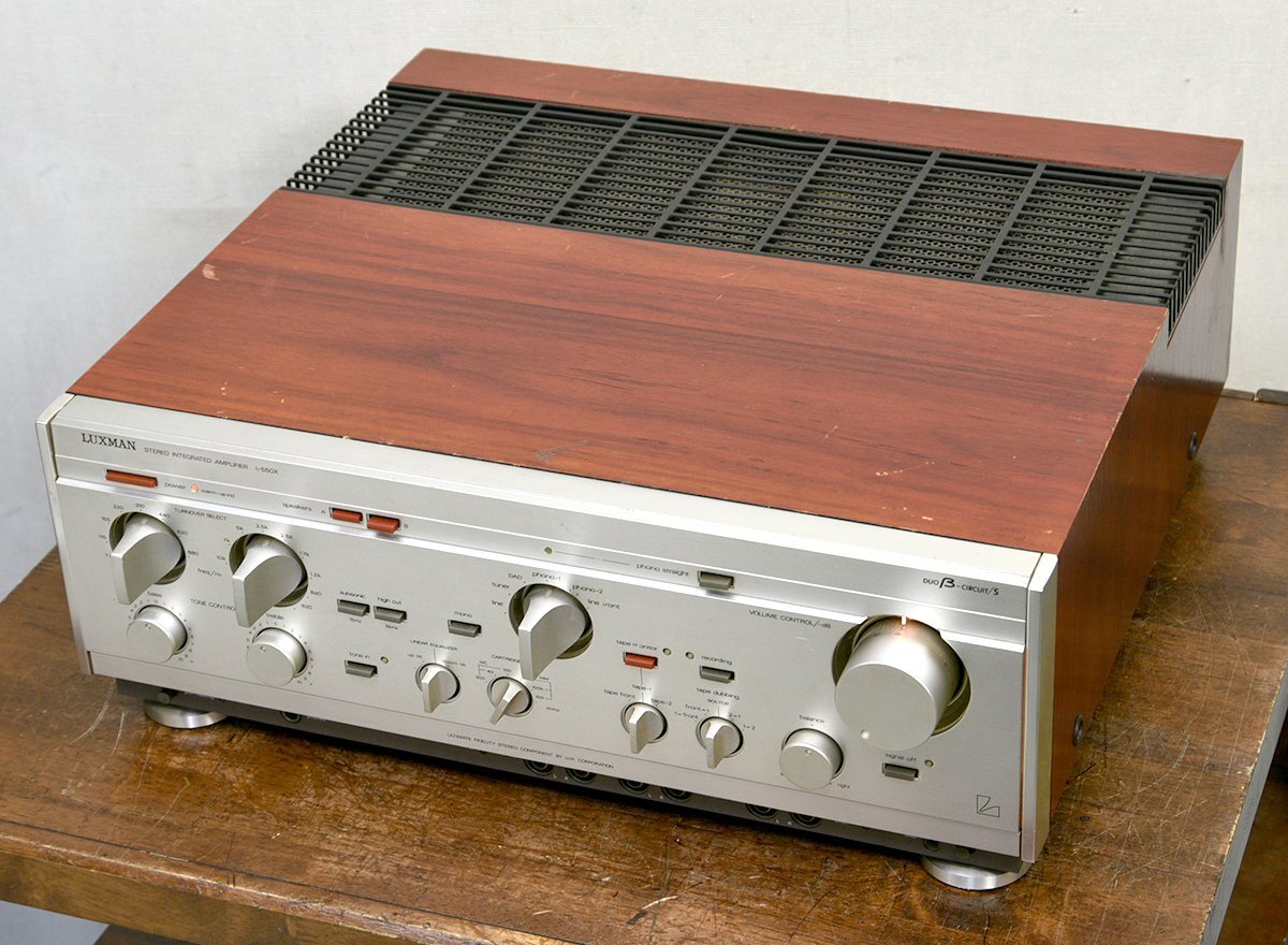 LUXMAN L-550X プリメインアンプ メンテナンス済み