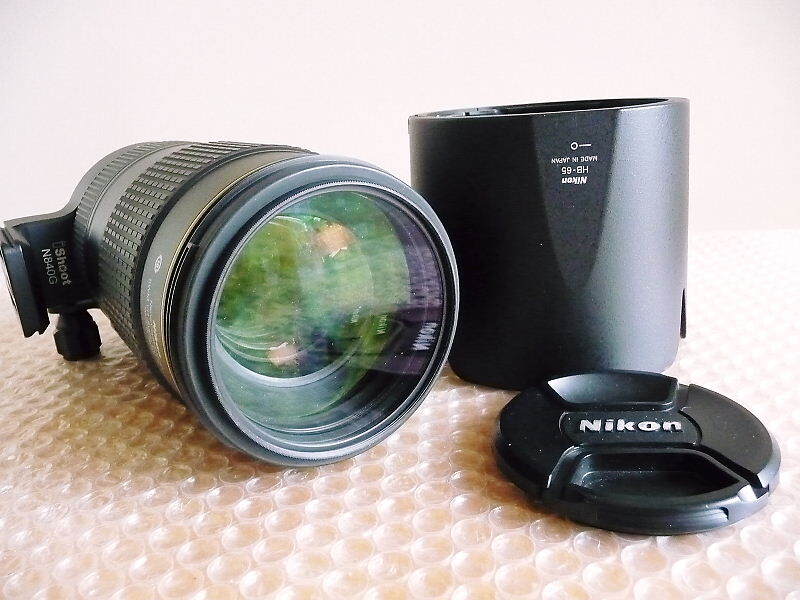 1 иен ~ Nikon Nikon AF-S NIKKOR 80-400mm 1:4.5-5.6G ED VR взгляд издалека zoom линзы! с капюшоном 