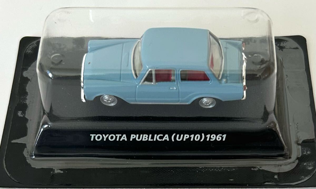 コナミ 絶版名車コレクション vol.5 1/64 トヨタ パブリカ(UP10) 1961 ブルー 送料180円