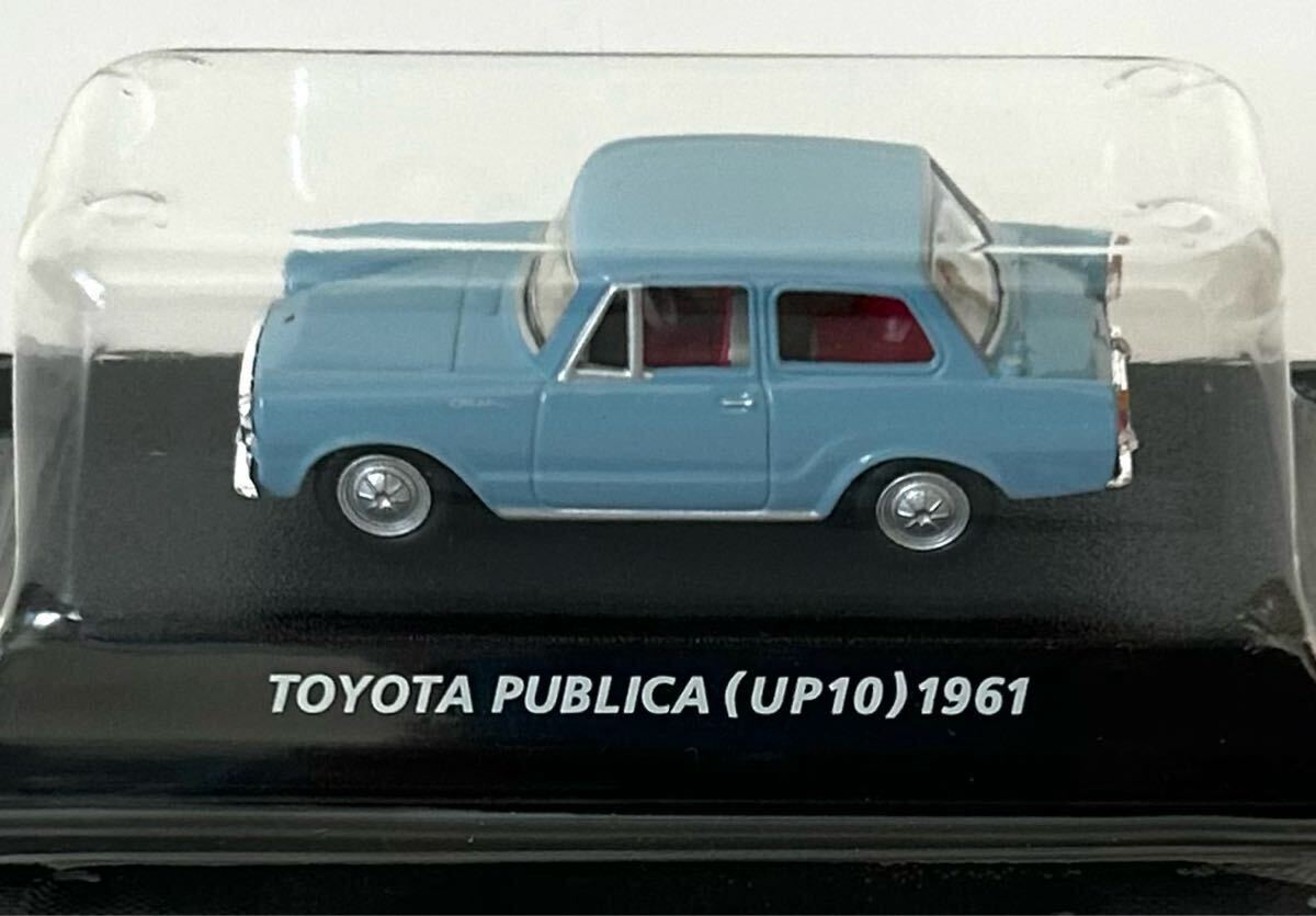 コナミ 絶版名車コレクション vol.5 1/64 トヨタ パブリカ(UP10) 1961 ブルー 送料180円