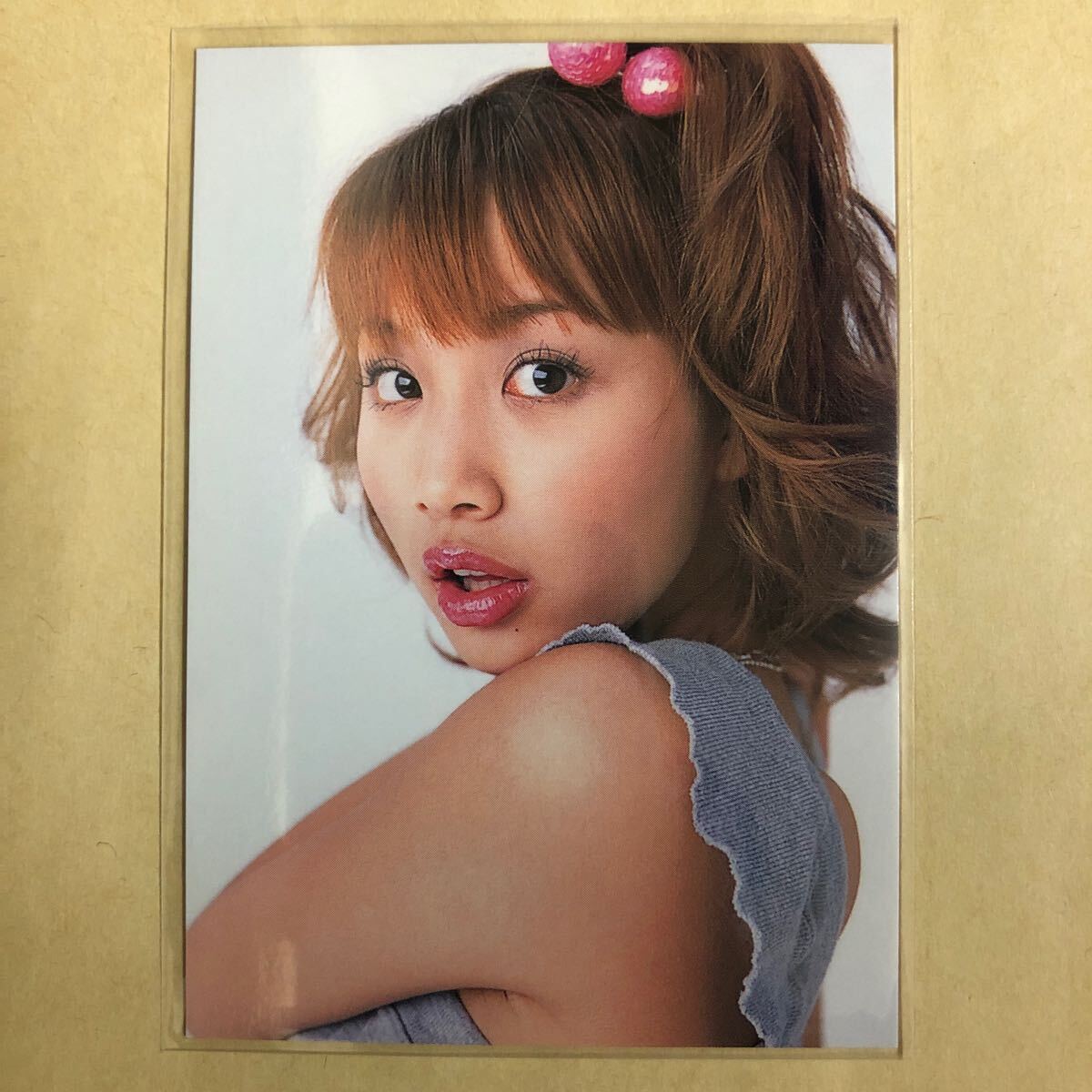 加藤明日美 2002 トレカ アイドル グラビア カード 16 タレント トレーディングカード