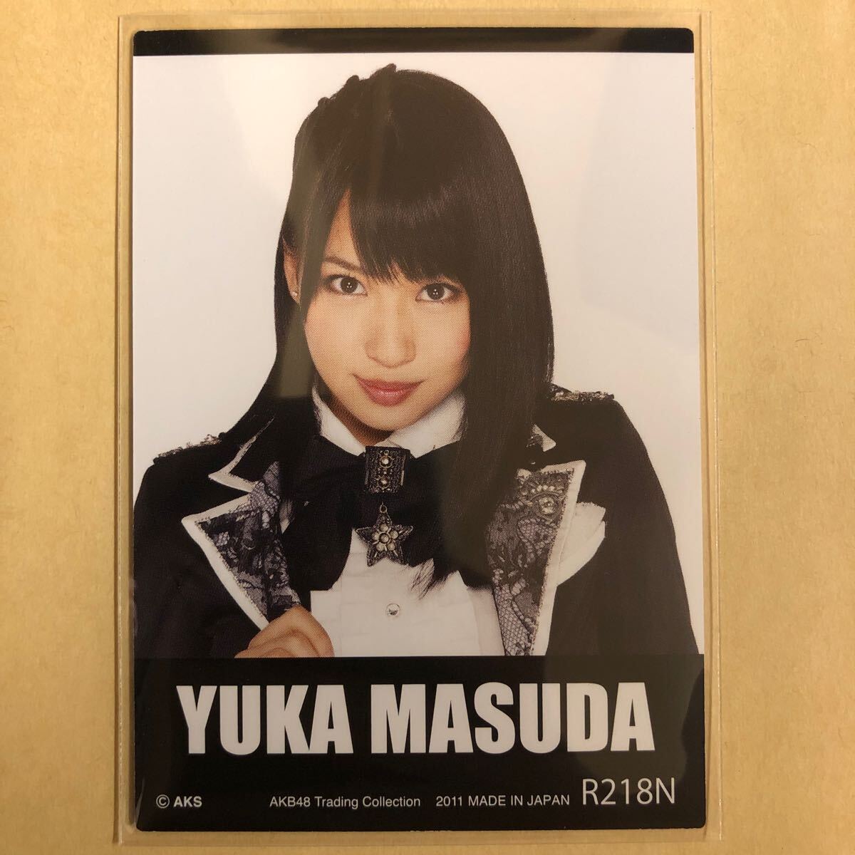 AKB48 Masuda Yuka 2011 коллекционные карточки идол gravure карта R218N звезда коллекционная карточка 