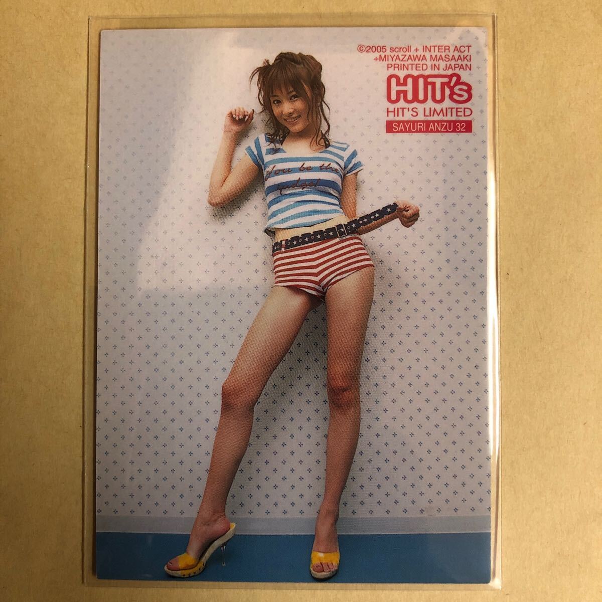  Anzu Sayuri 2005hitsu коллекционные карточки идол gravure карта купальный костюм бикини 32 звезда коллекционная карточка 