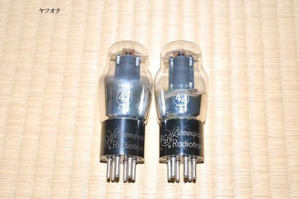 動(dòng)作確認(rèn)済 RCA Cunningham Radiotron 42 2本セット 中古