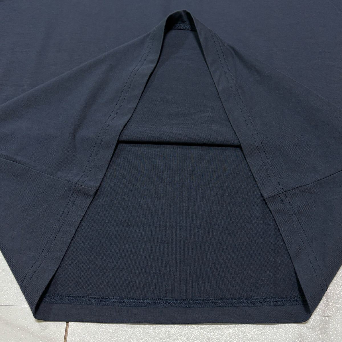 極美品/ Lサイズ HUGO BOSS ヒューゴボス ポロシャツ 半袖 ジップ 吸収速干 ネイビー 現(xiàn)行タグ 大谷翔平 