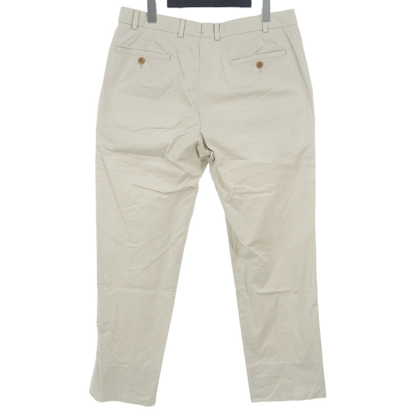【PRICE DOWN】BROOKS BROTHERS TESSUTI SONDRIO コットン　チノ　パンツ ベージュ サイズ メンズ34