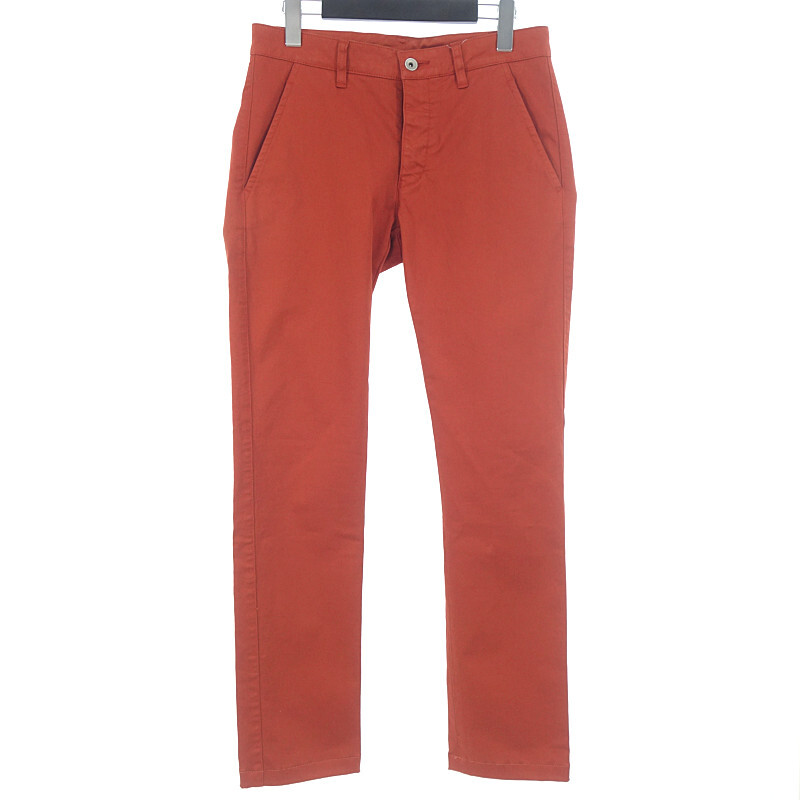 【PRICE DOWN】ATTACHMENT AP41-234 ストレッチ チノ パンツ レッド サイズ メンズ2