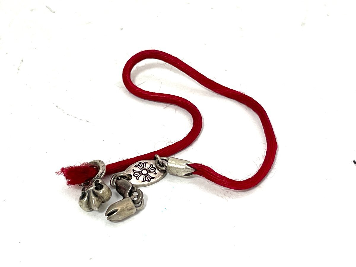 【中古】CHROME HEARTS　クロムハーツ　ロイヤルブレスレット　コード切れ有　BSフレア　SV925 シルバー　3.1g