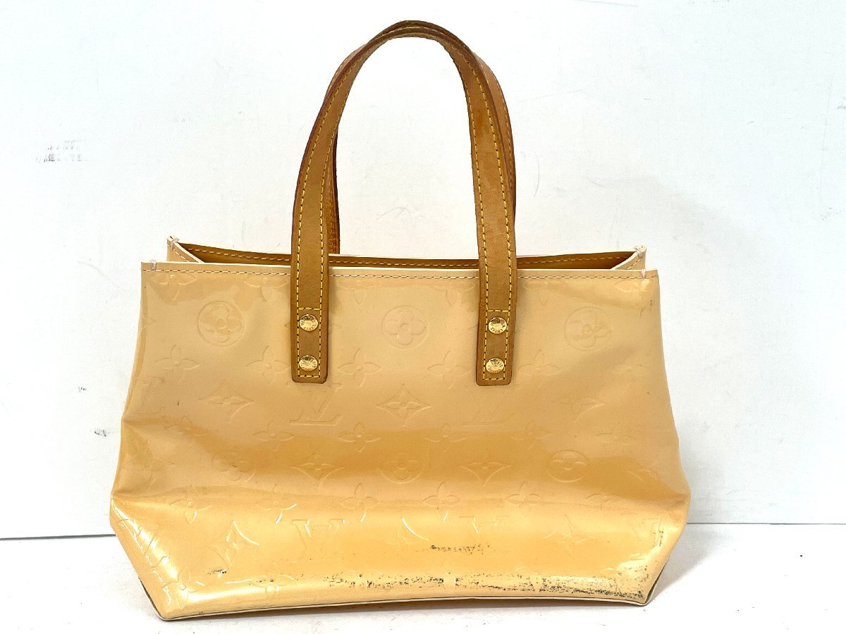 【中古】LOUIS VUITTON LV　ルイヴィトン　M91306 リードPM ハンドバッグ　カバン　ヴェルニ