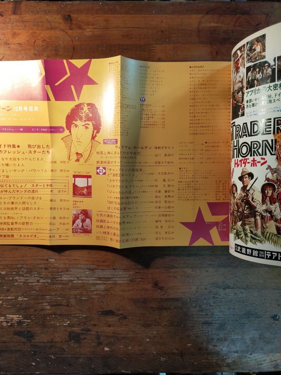 【送料無料】スクリーン 1973年10月 ナタリー?ドロン スティーブ?マックイーン アラン?ドロン ブリジット?バルドー ポール?ニューマン