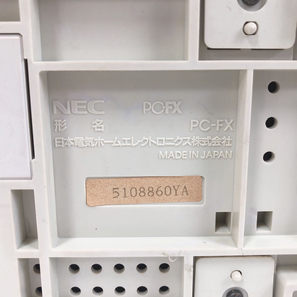 NEC PC-FX корпус + специальный контроллер PCFXpi-si-ef X retro игра игра машина Junk текущее состояние товар R.0520*