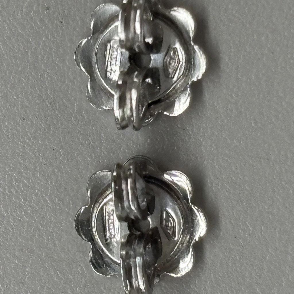 126363◎1円スタート◎【美品】DAMIANI ダミアーニ ピアス 両耳 750 K18 ダイヤ 重量約2.90g