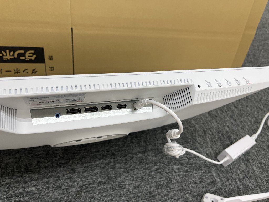 OG188225 【通電OK?動作未確認(rèn)】ピクシオ Pixio ゲーミングモニター PX27U WaveWhite ホワイト
